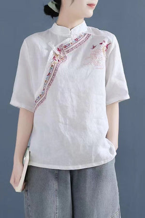 Odette Cheongsam Top (Non-Returnable)
