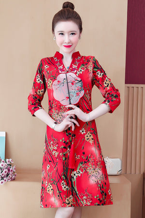 Elle Dress (Medium)(Non-Returnable)