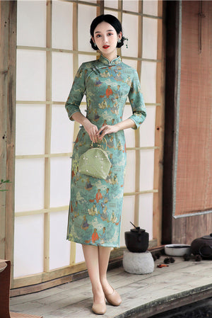 Kimberly Cheongsam (More Colors) (Non-Returnable)