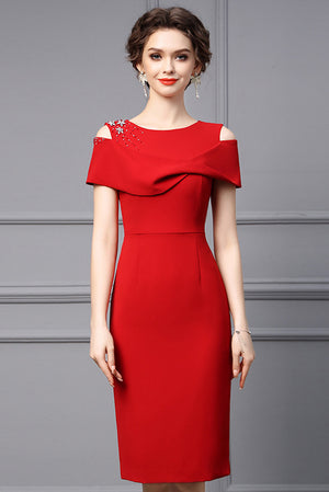 Sophie Dress (Red • Large) (Non-Returnable)
