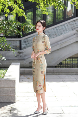 Kimberly Cheongsam (More Colors) (Non-Returnable)