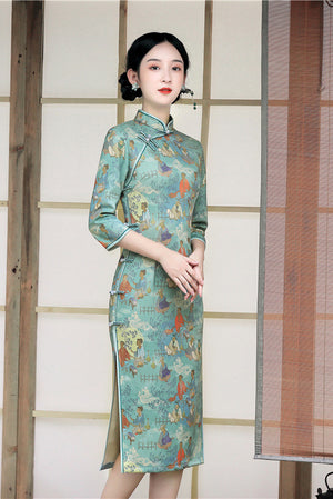 Kimberly Cheongsam (More Colors) (Non-Returnable)