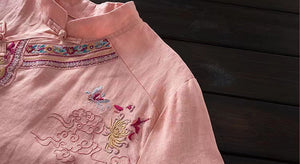 Odette Cheongsam Top (Non-Returnable)