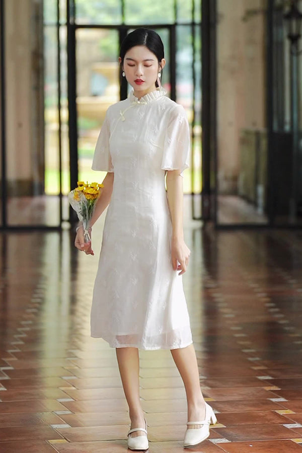 Deborah Cheongsam (2XL)(Non-Returnable)