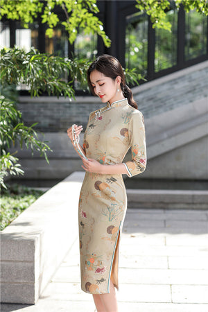 Kimberly Cheongsam (More Colors) (Non-Returnable)