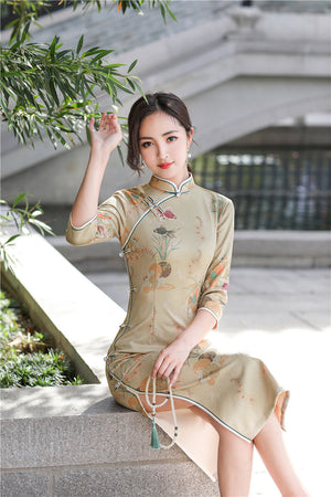 Kimberly Cheongsam (More Colors) (Non-Returnable)