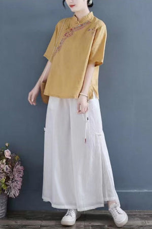 Odette Cheongsam Top (Non-Returnable)