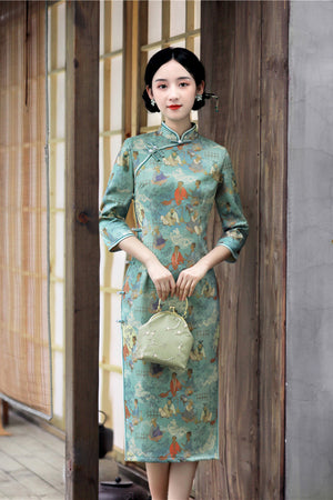 Kimberly Cheongsam (More Colors) (Non-Returnable)