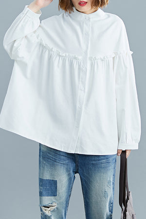 Lyuba Top (White) (Non-Returnable)